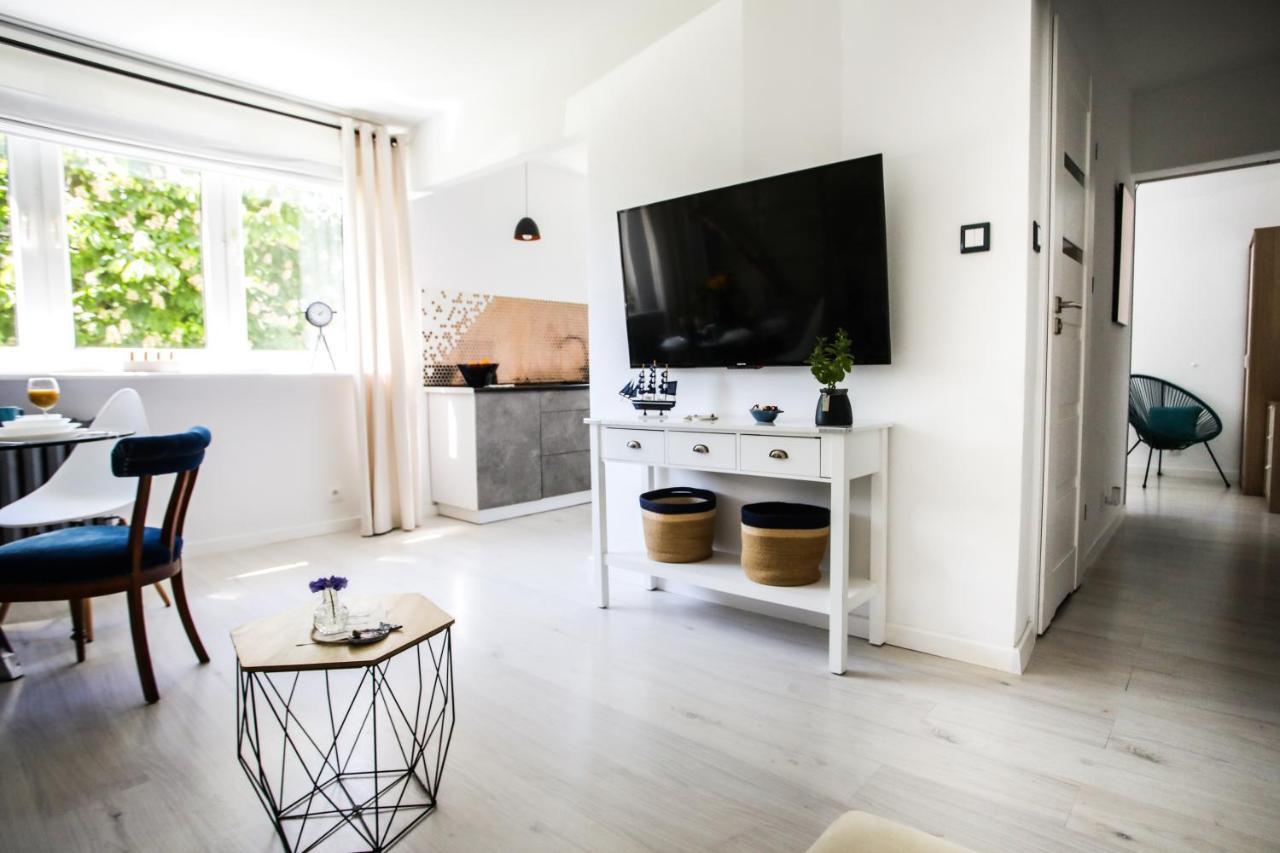 Apartament Szaro Na Bialym Władysławowo Buitenkant foto